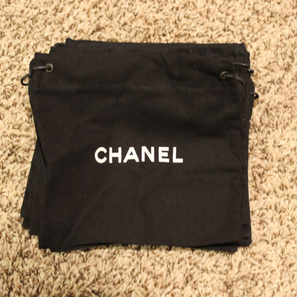 Chanel Draw String Dust Bag Small Accessories